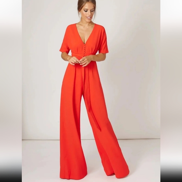 Coral Jumpsuit - Picture 1 of 11